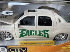 1:24 SCALE JADA DIE-CAST WITH  EAGLES CADILLAC EXT NIB