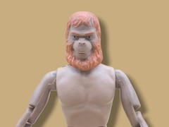 1974 Mego Planet of the Apes Dr. Zaius 8″ (Type 1) Action Figure Nude w/Boots