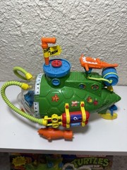 VTG 1991 Sewer Sub Submarine TMNT Teenage Mutant Ninja Turtles Playset Complete