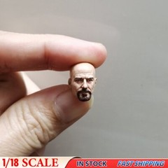 1/18 Model Bryan Cranston White Man Head Sculpt Fit 3.75″ JOYTOY Action Figures