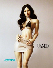 1:6 UANDD Game Ver. Normal Skin NO Finger Bone Female Body For 12″ Action Figure