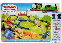 THOMAS & FRIENDS Train Track Set HHN26 6 In 1 With A Rare Percy Train