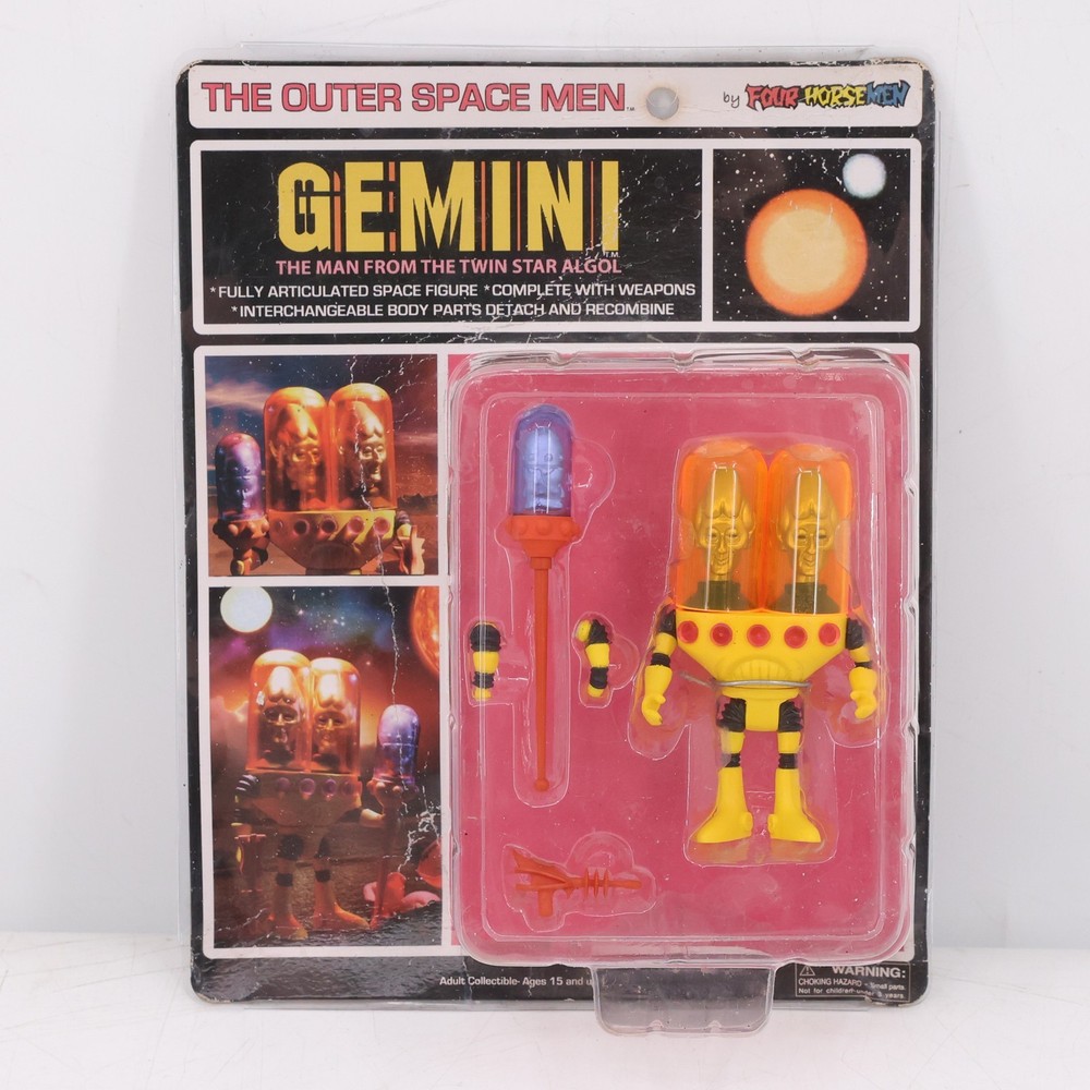 NEW The Outer Space Men GEMINI The Man from the Twin Star Algol 2013