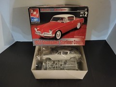 1953 Studebaker Starliner Coupe Classics 1:25 AMT ERTL Model Kit NEW Unbuilt