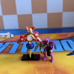 Vintage Yu-Gi-Oh Mini Figures Lot Of 8 Mattel 1996 Yugi Exodia Dark Magician
