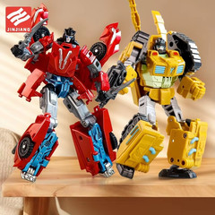 Transforming Robot Warrior Car Plane Tank Action Figure Model Toy Gift Set