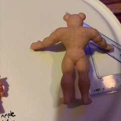 LARGE 3.5″ Kinnikuman Ultimate M.U.S.C.L.E RARE eraser Keshi pandaman