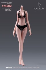 US YM502 1/6 Normal Breast Thin Waist Girl 12″ Female Action Figure Body Toys