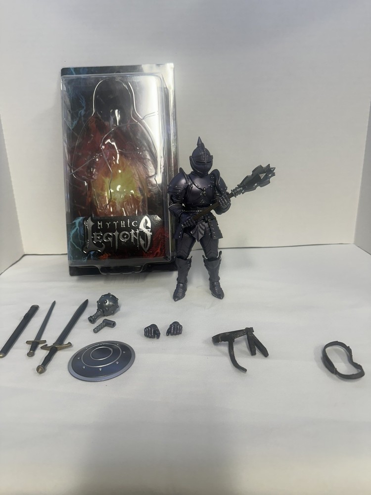 Four Horsemen Mythic Legions Exclusive Armory Purple Heroic Knight
