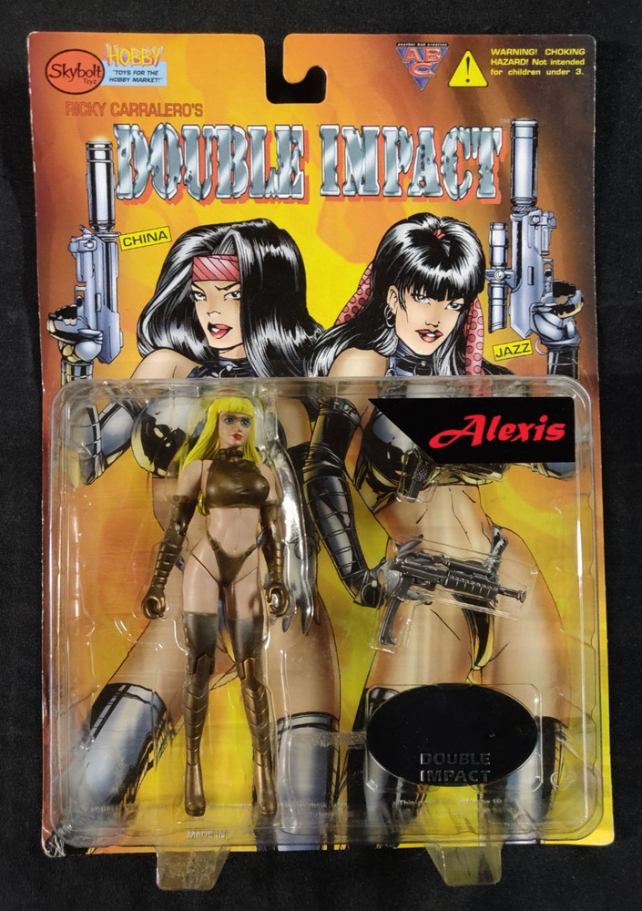 Skybolt Toyz Double Impact ALEXIS Action Figure SEALED