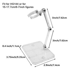 HG144 Adjustable Action Figure Display Holder Base Doll Model Support Stand
