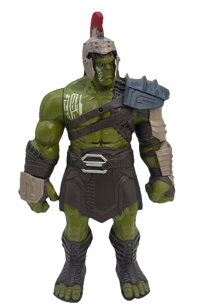 Hasbro Marvel Thor Ragnarok 13.5” Electronic Talking Gladiator Hulk Figure {135}