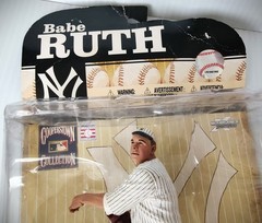 Babe Ruth New York Yankees 2009 Action Figure Coopertown Collection McFarlane