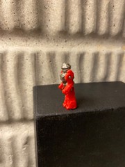 Pre Transformers Vintage Action Figure Takara DIAKRON DIACLONE MICROMAN Red 1983