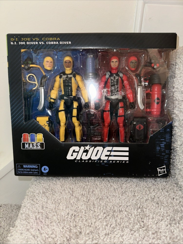2025 Hasbro GI Joe Classified G.I. Joe Diver vs. Cobra Diver