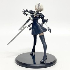 Hot 18CM Yorha 2B Series Anime Figure PVC Collectible Action NO BOX Model Doll