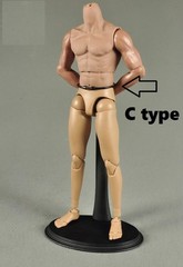 ZC toys 1/6 scale action figure Stand U & C Type for Hot toys Phicen Kumik ❶USA❶