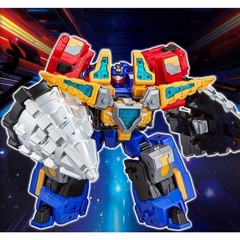 Metal Card Bot S Rock Crush Transformation Drill Anime Robot Toy