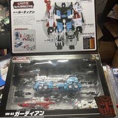 Transformers Unite Warriors UW03 Guardian Figure Takara Tomy-read description