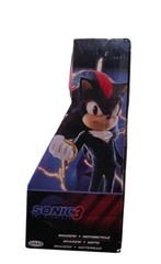 Sonic 3 Shadow the Hedgehog Articulated 5 inch Action Figure w/ Motorcycle