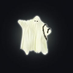 Fantasy-Themed Miniature Glow-in-the-Dark Ghost Figure for Kids & Collectors