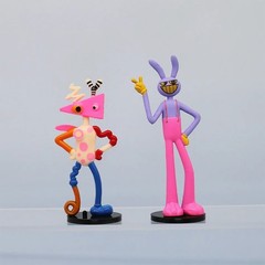 8PCS Amazing Digital Circus Figure Set Cartoon Model Toy Kids Gift