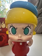 Pop Mart Angry Molly Original Fire XL Silent Trick Figure Designer Art Toy – NEW