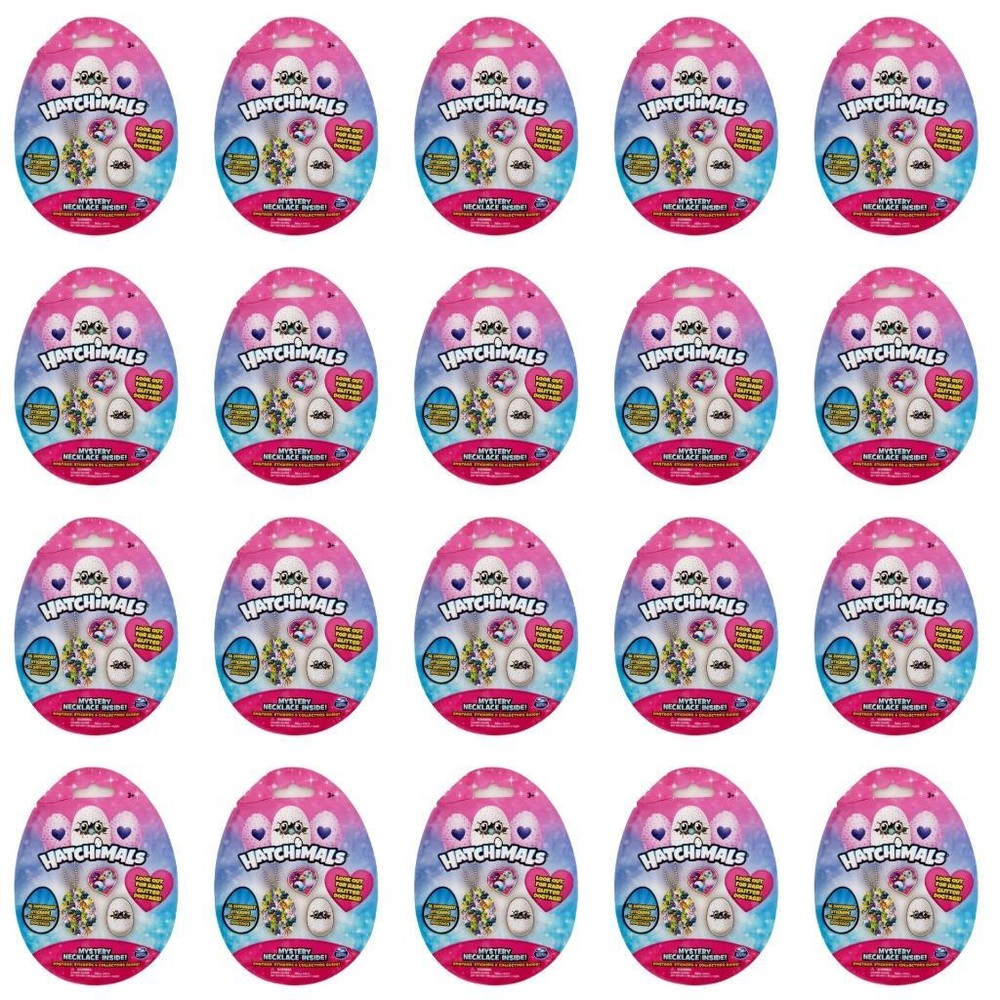 Hatchimals Necklace Dog Tags – Lot of 20 Sealed Blind Bags