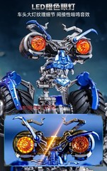 Killerbody Wheelie MRP Collectible Figure 50+ Articulations LED Light Up Figure