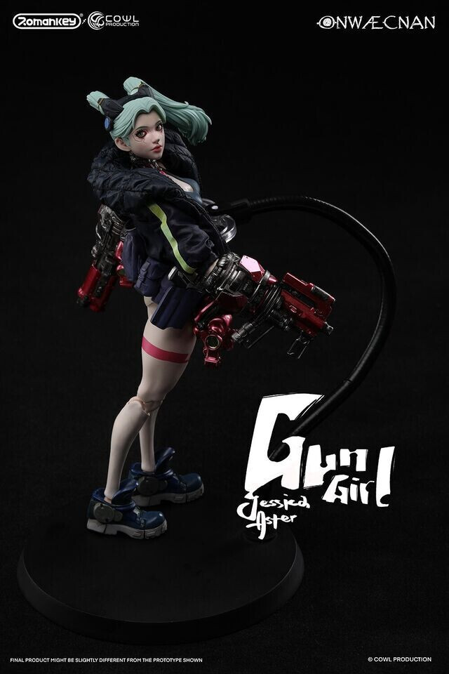 New Romankey X COWL 1/12 Gun Girl Female Action Figure Deluxe Version in stock