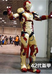 Iron Man Armor Wearable Suit EVA White Model Props Cosplay Suit Handmade