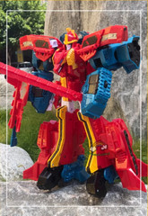 Tobot V Galaxy Detectives Invincible Transforming Combined Robot Figure -No Box