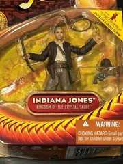 Hasbro Indiana Jones Figure 3.75″ MINT Kingdom Skull W/Accessories (No Packaging