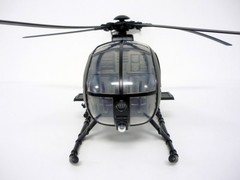 World Peacekeepers Combat Helicopter 1/18 Scale Black Action Figure Vehicle