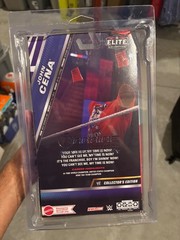 John Cena Autograph Elite Invisible collectors edition figure