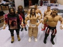 ECW/WWE/Jakks: Sabu, Cactus, Funk, Balls, Eddie, Nunzio wrestling figures