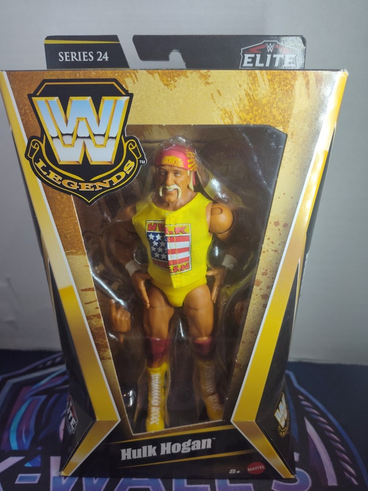 WWE Elite Series Legends Hulk Hogan “Series 24” Target Exclusive WWF Figure