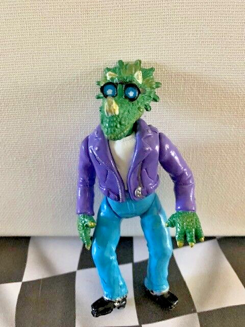 Street Kids Ace Novelty 1992 B.C. Bikers Scales Purple Jacket 4.5in