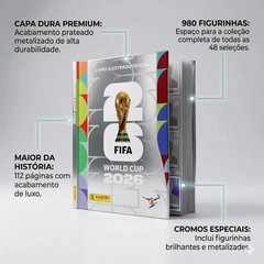 Panini Silver Album 2026 FIFA World Cup Hardcover Brazilian Edition Official