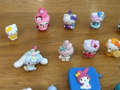 SANRIO Hello Kitty My Melody Mini Figures Lot Keroppi Figurines Miniatures Mix