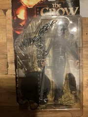 Movie Maniacs 2 THE CROW Eric Draven Action Figure McFarlane 1999 Dog Eared