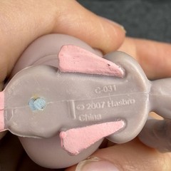 Hasbro Littlest Pet Shop 495 630 Chinchilla Figures Lot 2 Gray Pink 2007 LPS