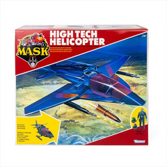 M.A.S.K. High Tech Helicopter Vehicle Loyal Subjects Action Figure Playset