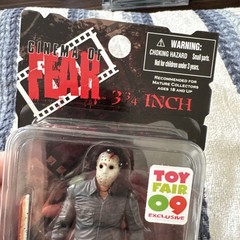 CINEMA OF FEAR – Friday the 13th – JASON VOORHEES 3 3/4” Action Figure TOY FAIR
