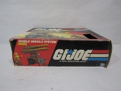 1982 GI Joe Mobile Missile System MMS (Damaged Box) (Proof of Purchase Cut Out)