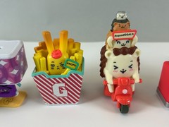 Oh! My Gif Mini Figure Shady Ninja Fries Hedgehog Lot of 6 Internet Meme Toys