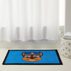 Nickelodeon PAW Patrol Chase Polyester Portrait Bathroom Rug 30” x 20” Blue