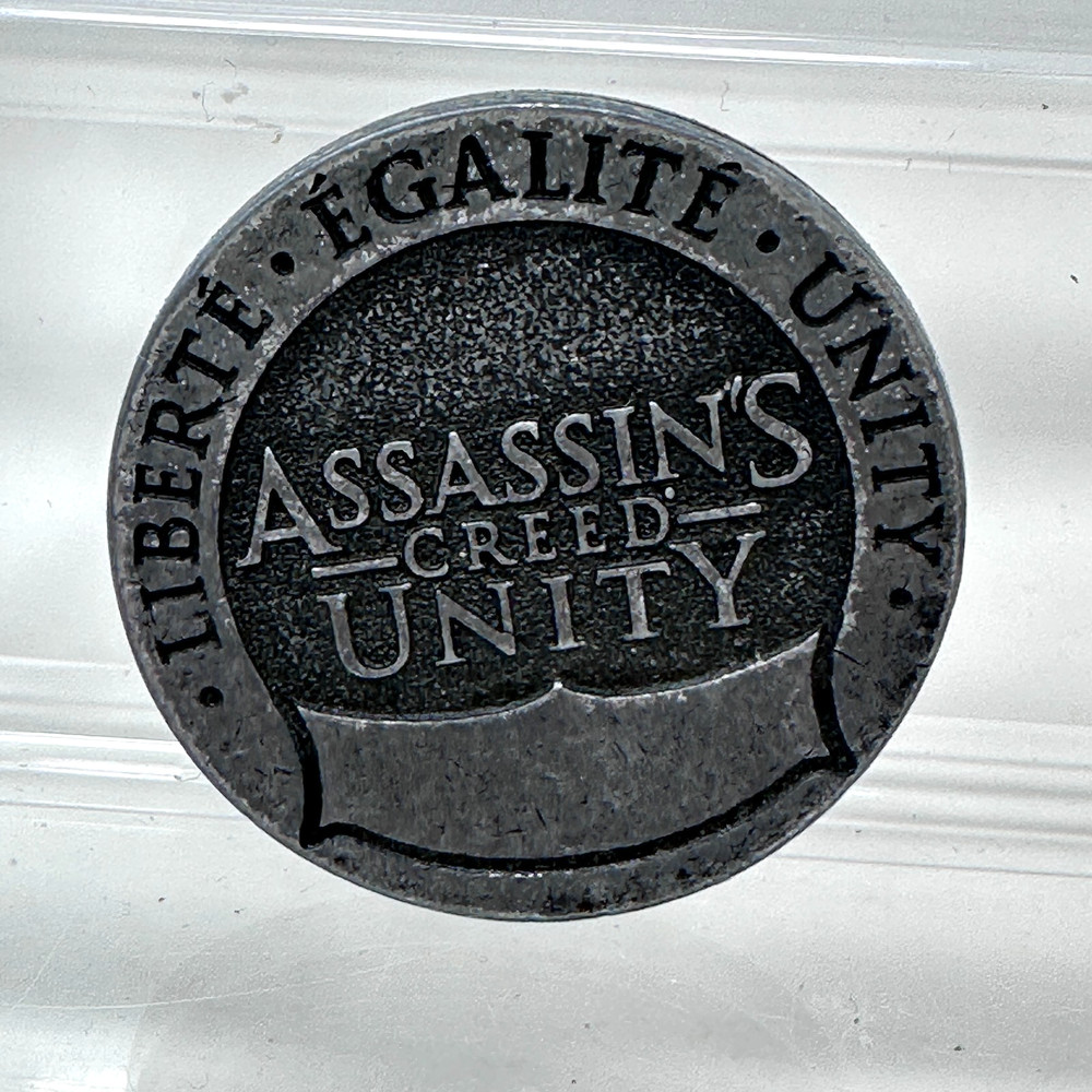 Assassins Creed Unity Coin Souvenir Gift Toy Loot Crate Collector 1.5″ NO POUCH