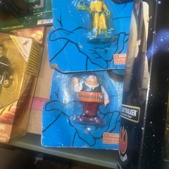 VTG 90s Star Wars Marvel Tick Halo Indiana Jones Action Figure Lot of 13