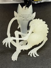 NIGHTMARE CATNAP Poppy Playtime Figural Bag Clip Keychain EXCLUSIVE B CHASE NEW